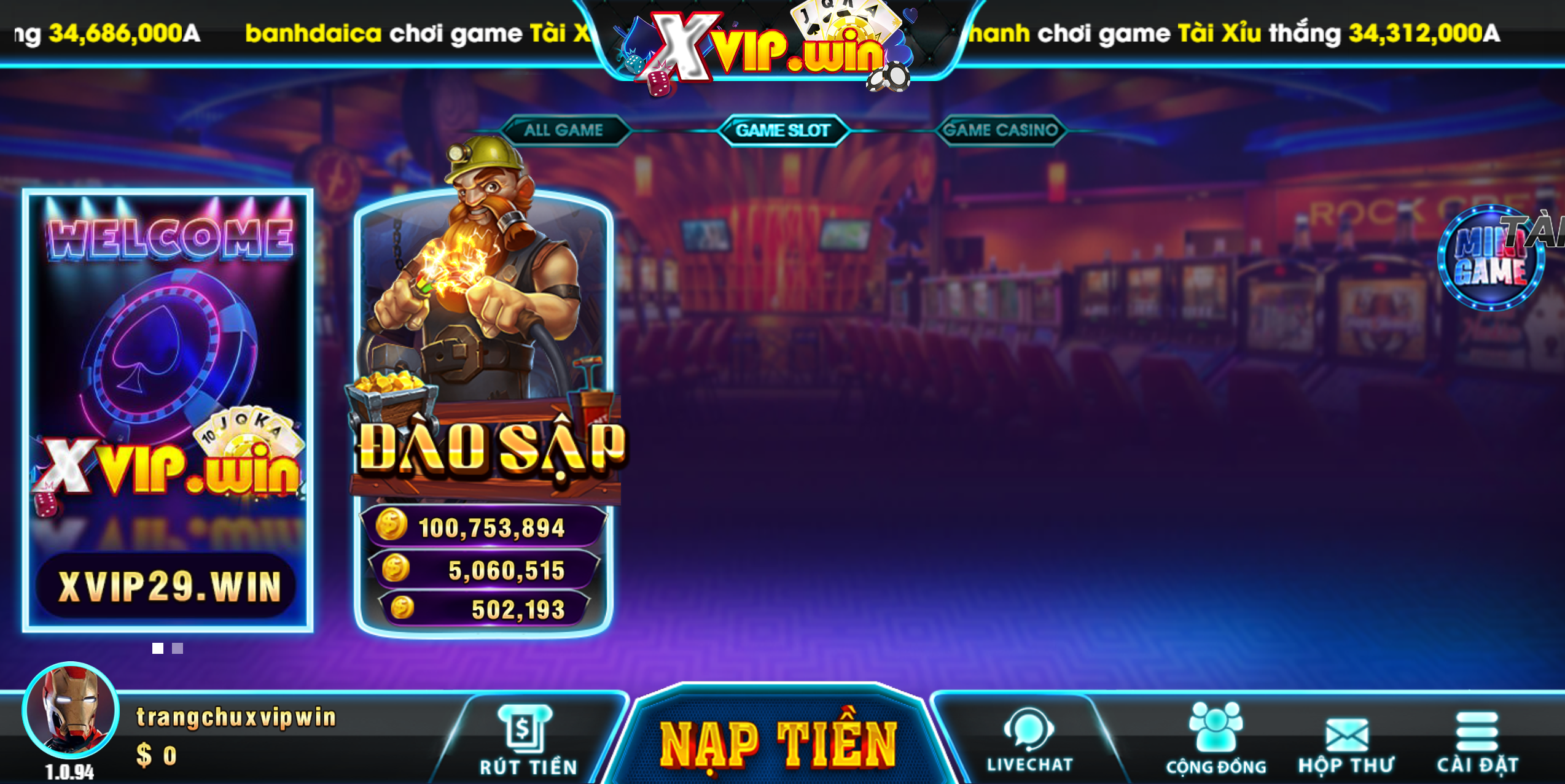 slots game xvipwin